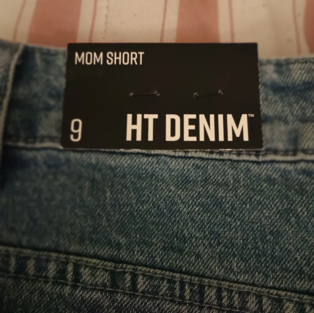 Women's Blue Star-Studded Shorts 9 - Picture 5 of 5